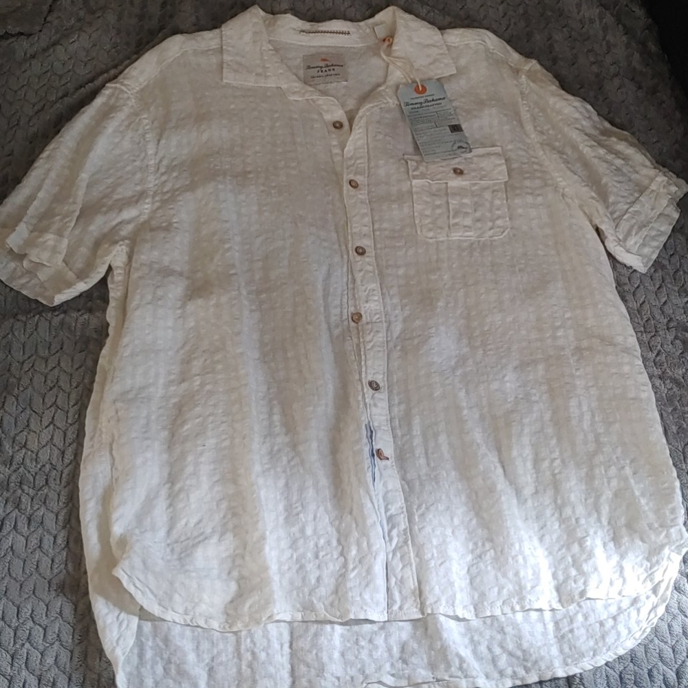 Tommy Bahama Jeans full Linen on the beach outfit